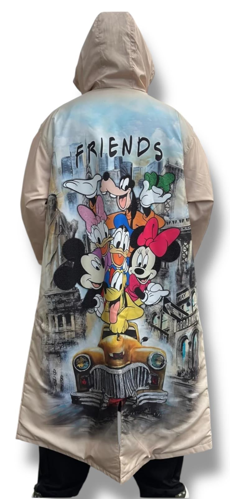 Leichter Disney Mantel in Beige