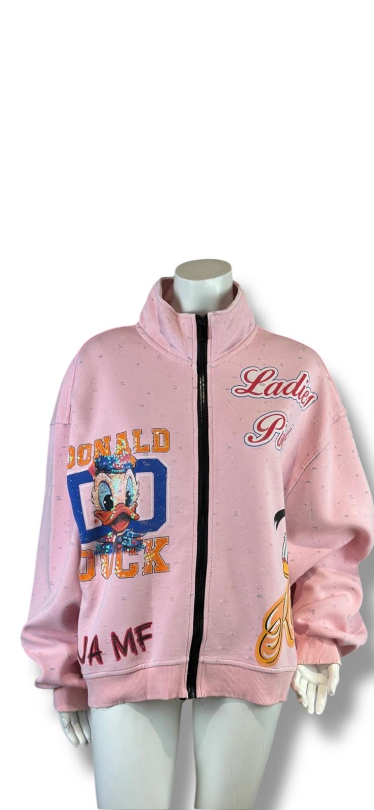 Donald Sweatjacke in Rosa
