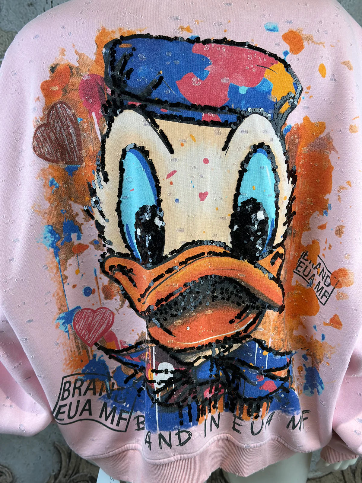 Donald Sweatjacke in Rosa
