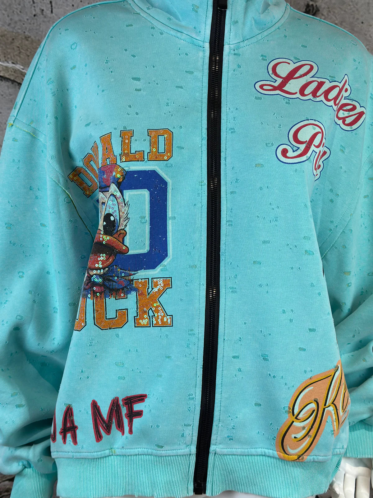 Donald Sweatjacke in Mint