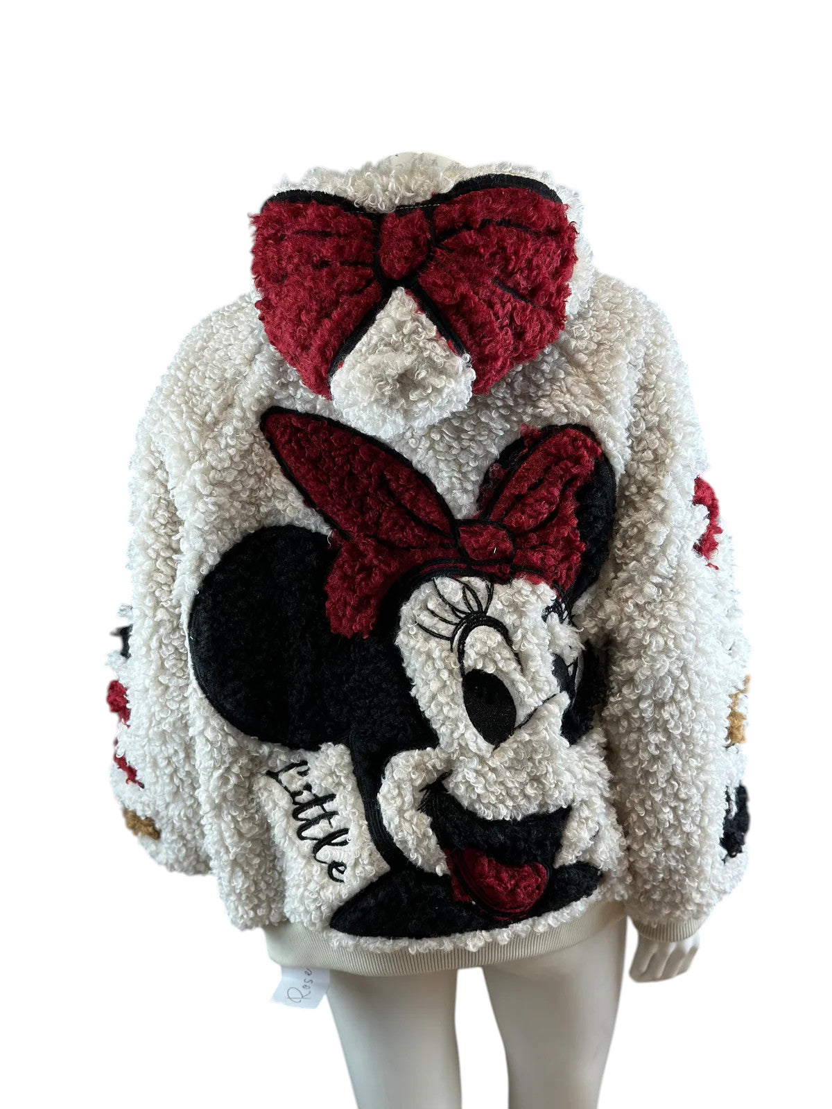 Mickey Teddy Jacke in Weiß