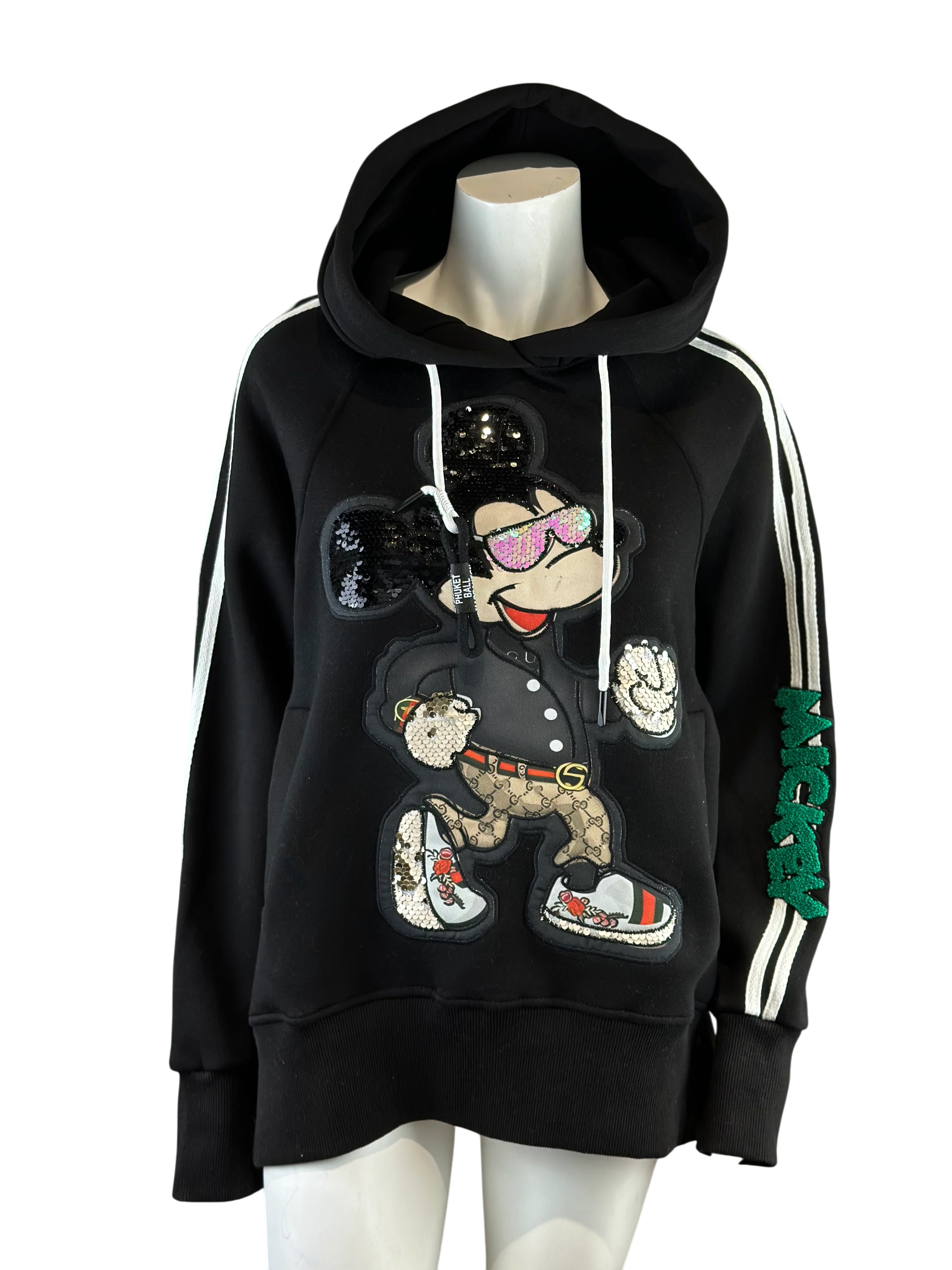 Mickey Hoodie in Schwarz