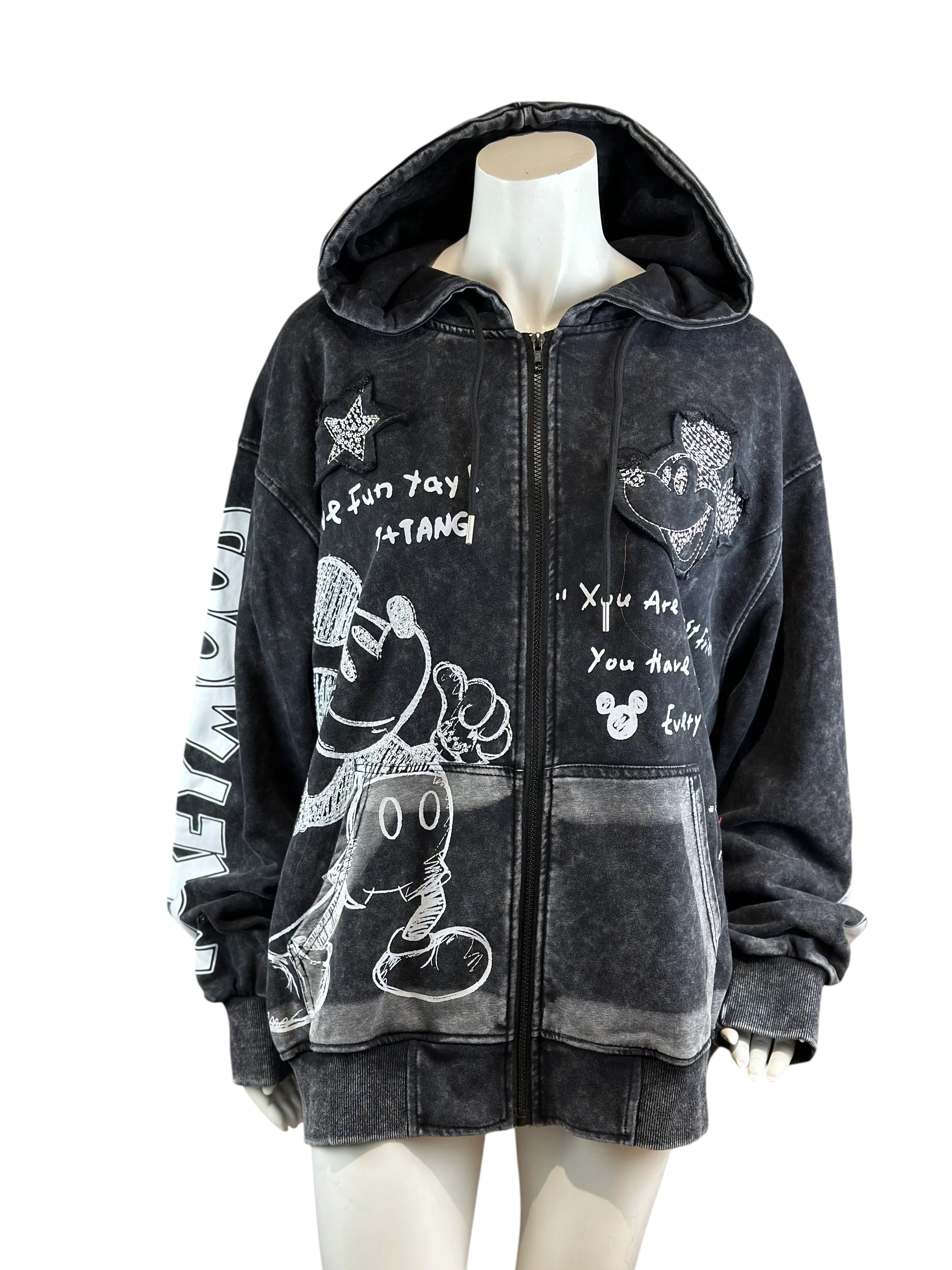 Mickey Sweatjacke Schwarz