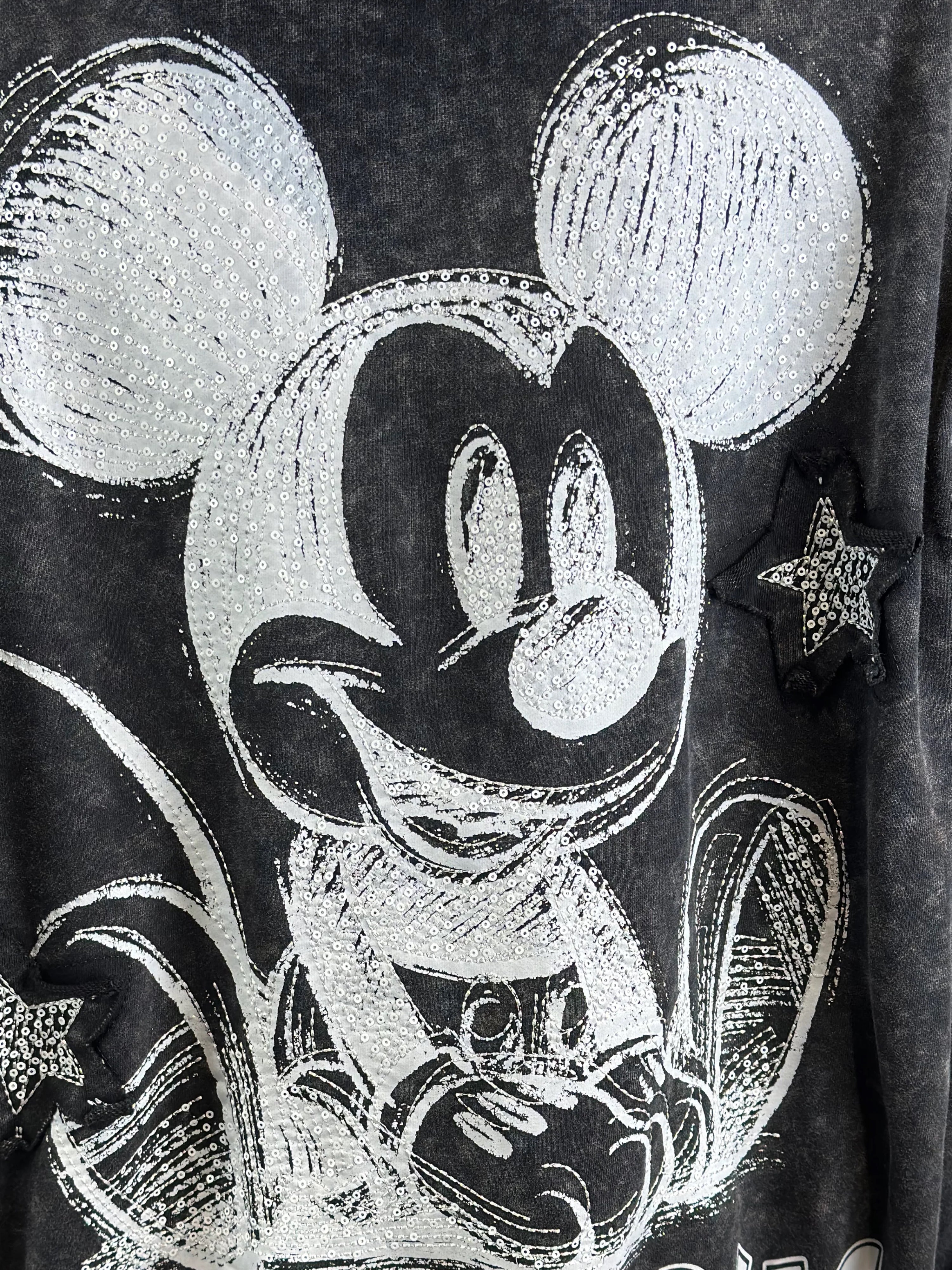 Mickey Sweatjacke Schwarz