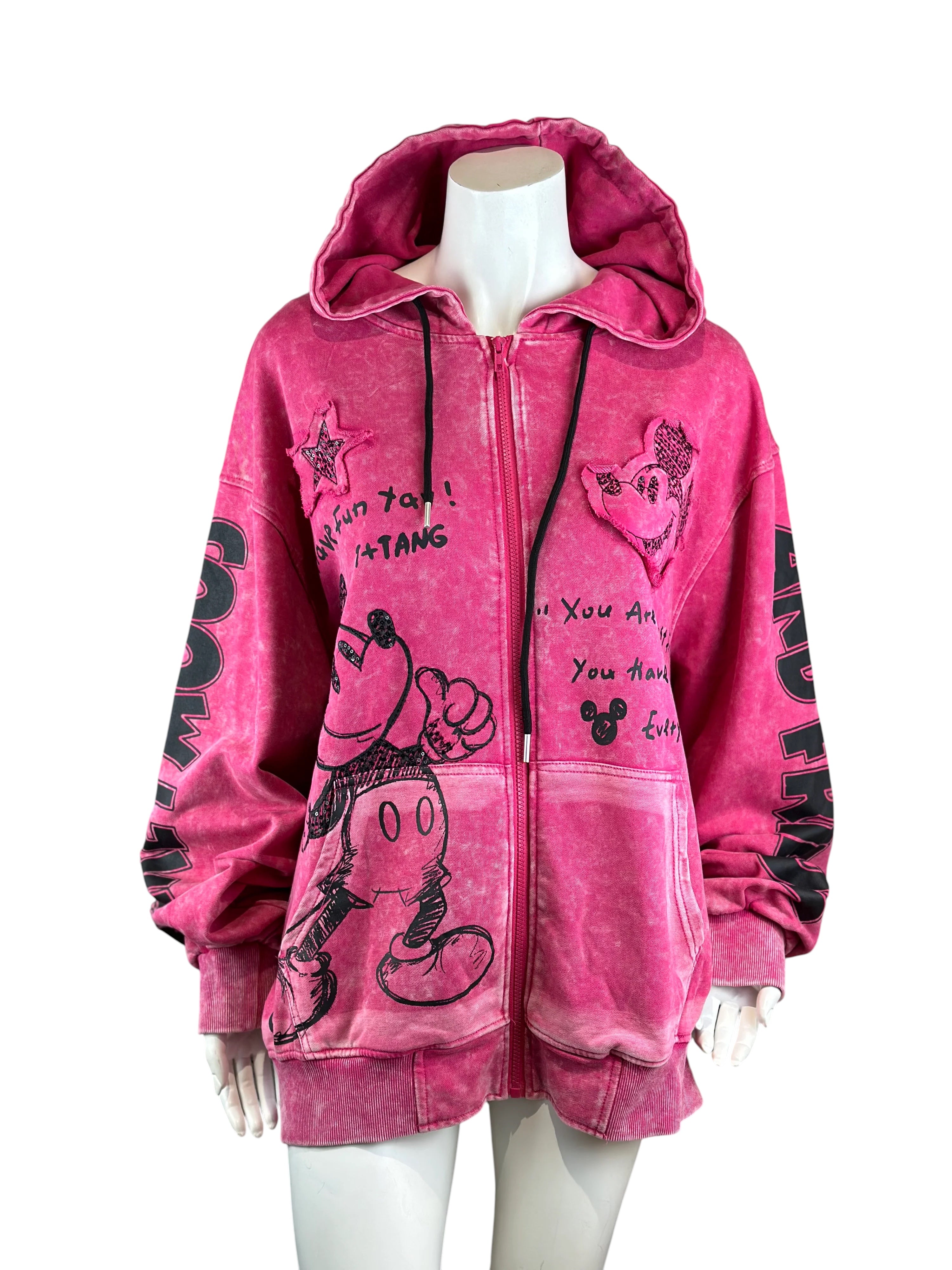 Mickey Sweatjacke Pink