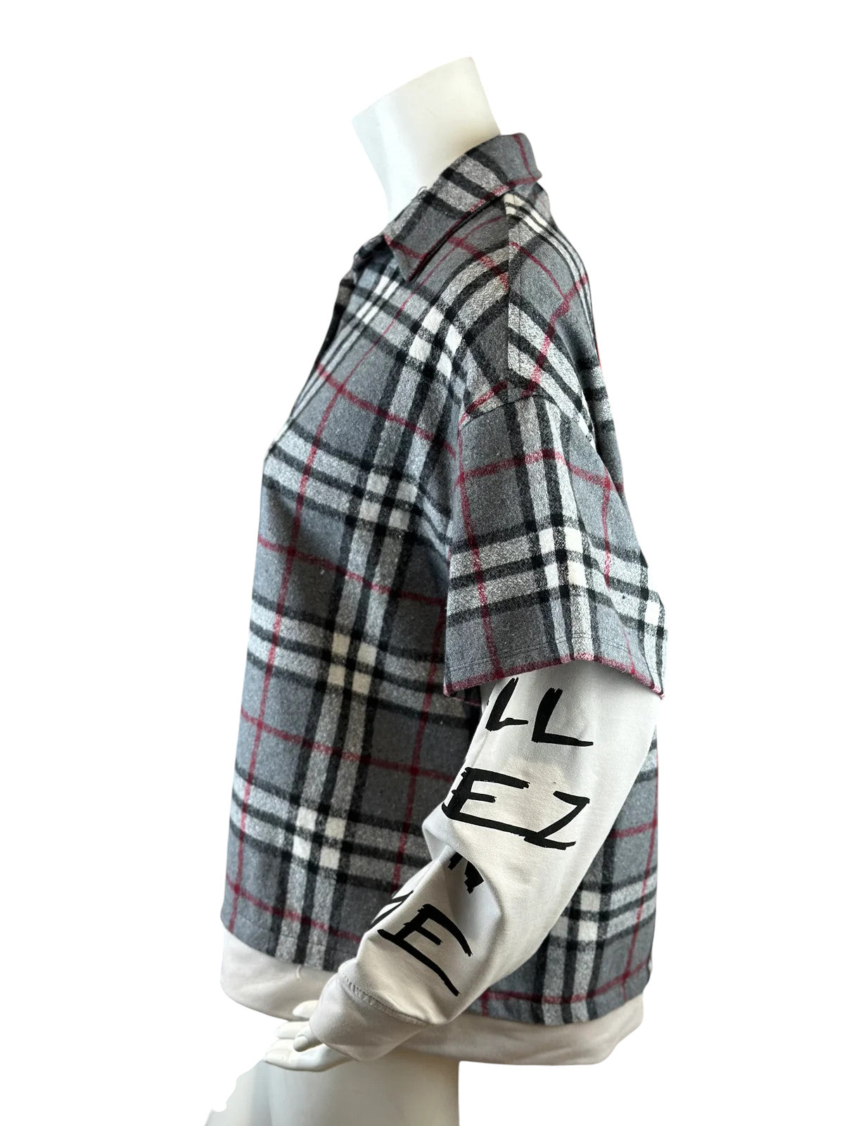 Snoopy Blusen Jacke in Grau