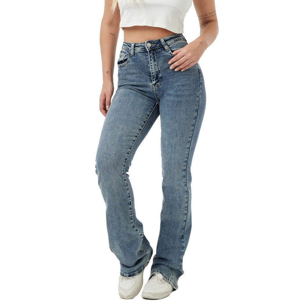 Damen Bootcut Jeans Vol