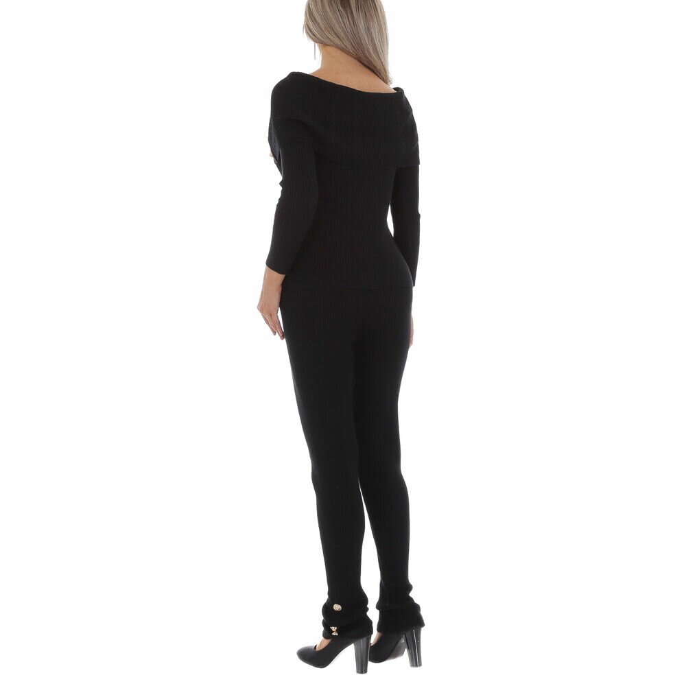 Damen Zweiteiler Schwarz