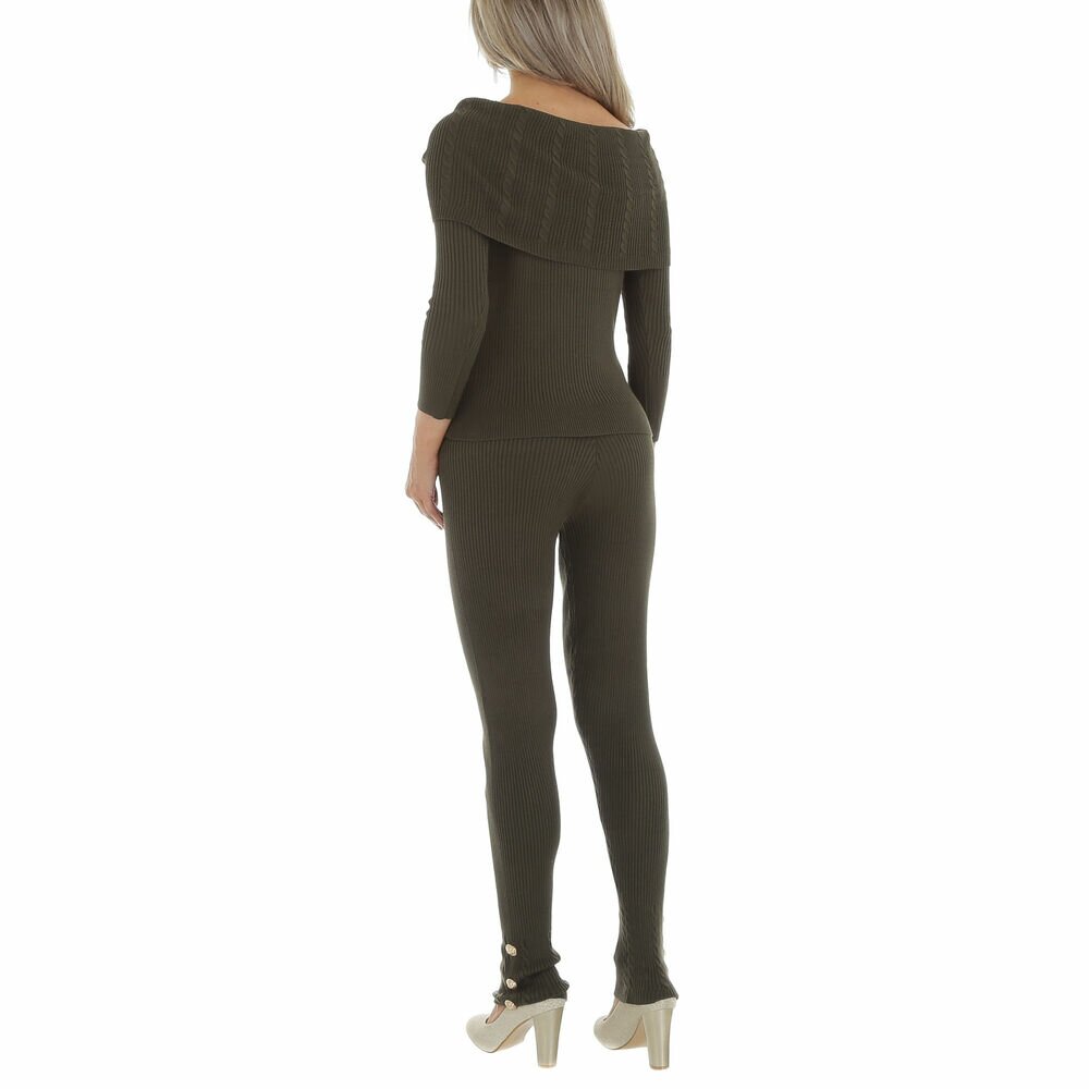 Damen Zweiteiler Khaki