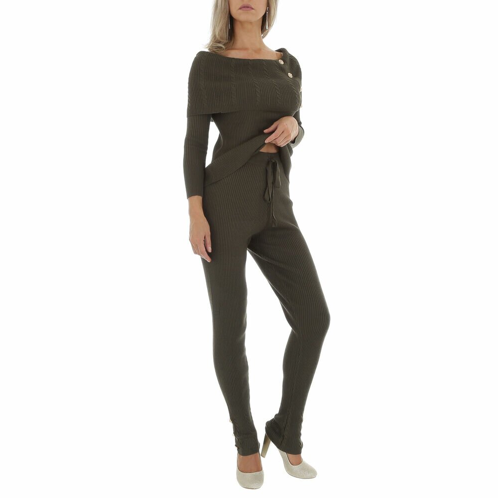 Damen Zweiteiler Khaki