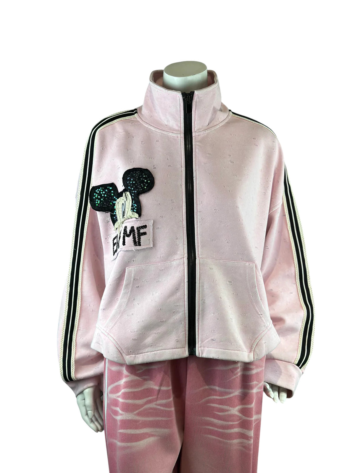 Minnie Sweatjacke in Rosa