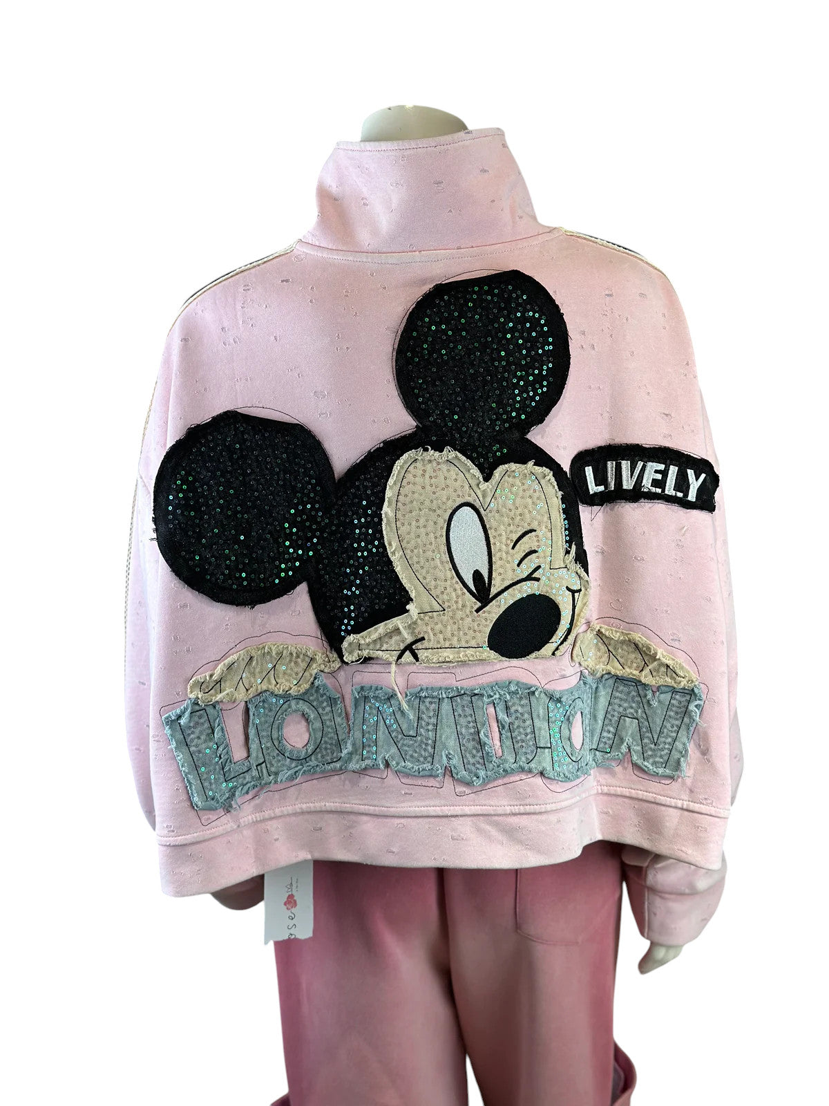 Minnie Sweatjacke in Rosa