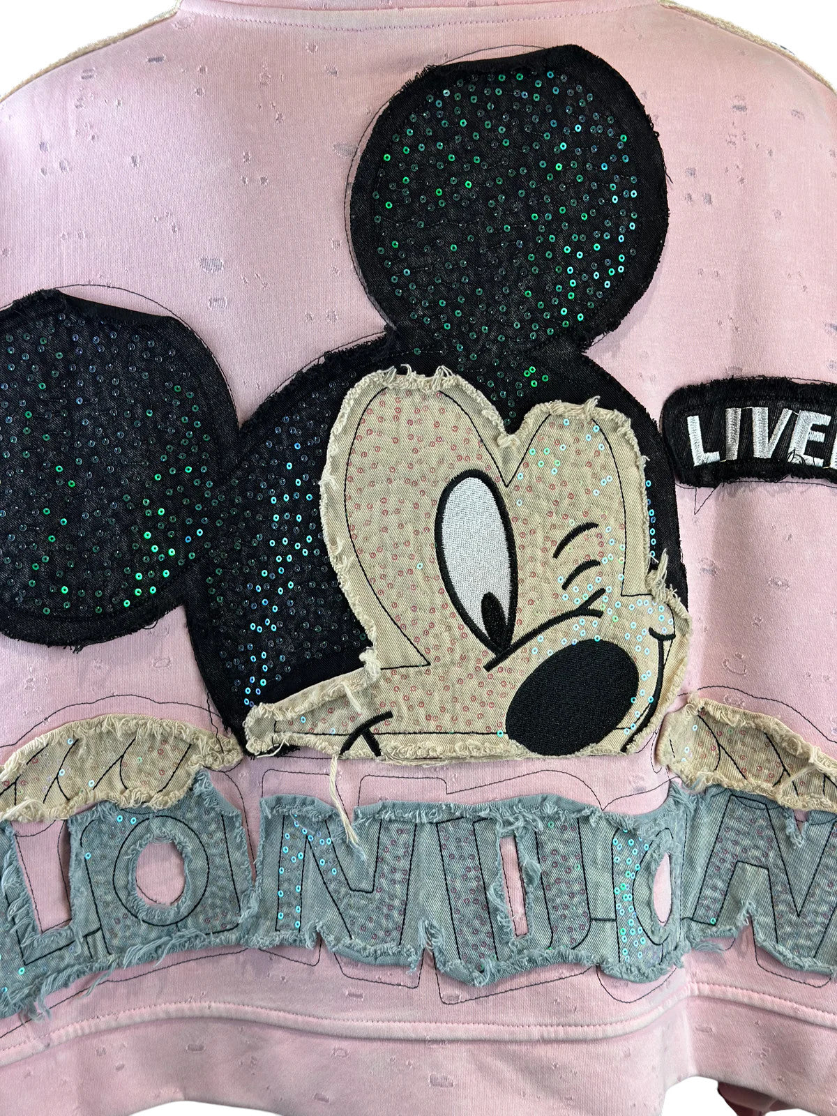 Minnie Sweatjacke in Rosa