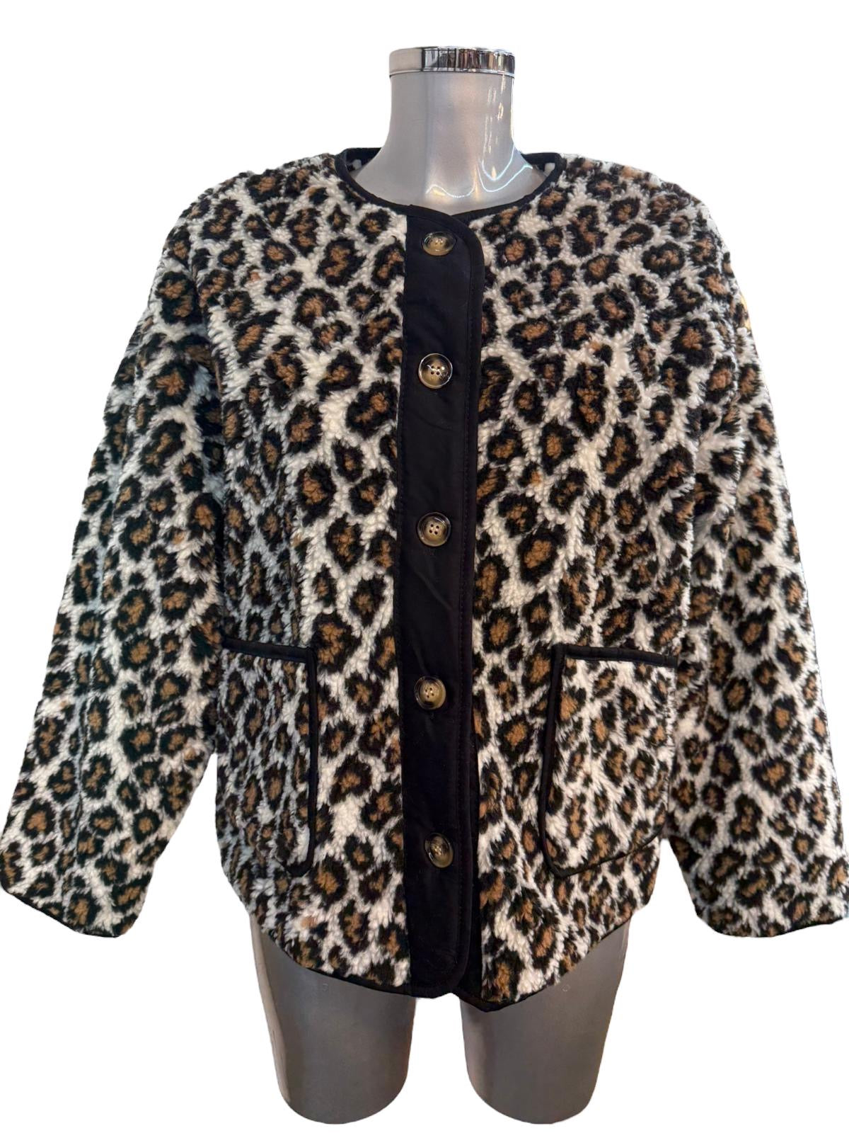 Leo Teddy Jacke Oversize