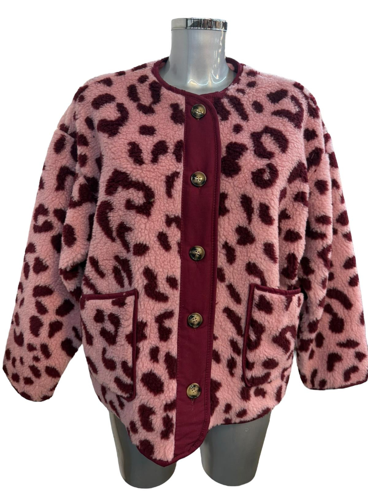 Leo Teddy Jacke Oversize