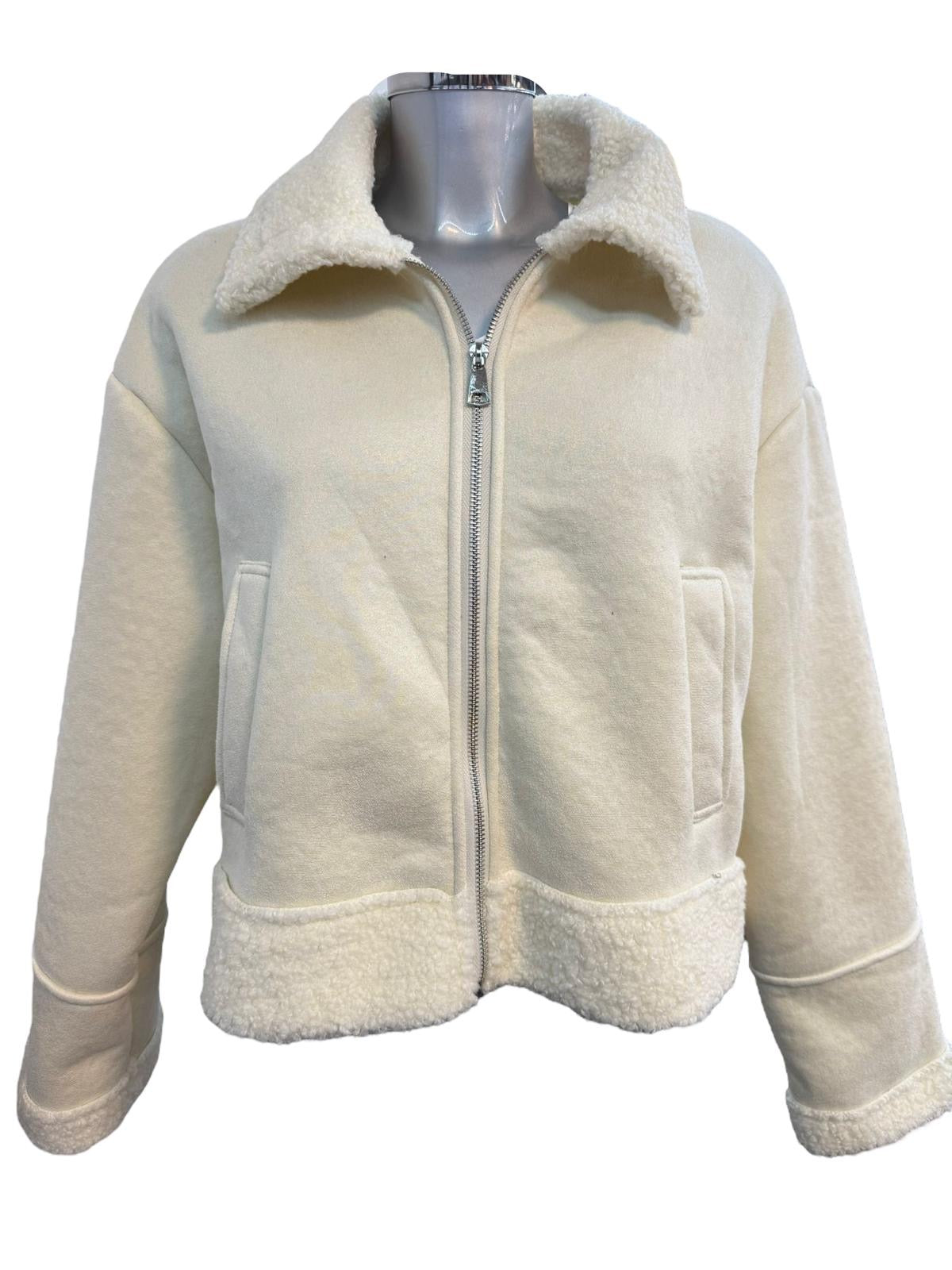 Damen Teddy Übergangs - Winterjacke