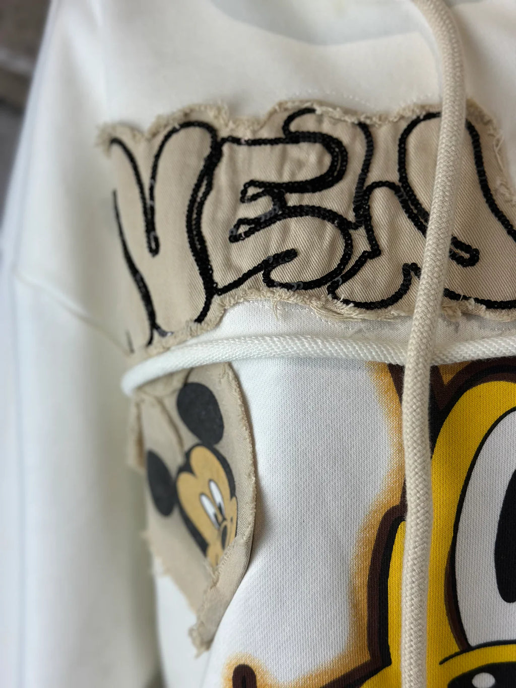 Pluto New York Hoodie in Weiß