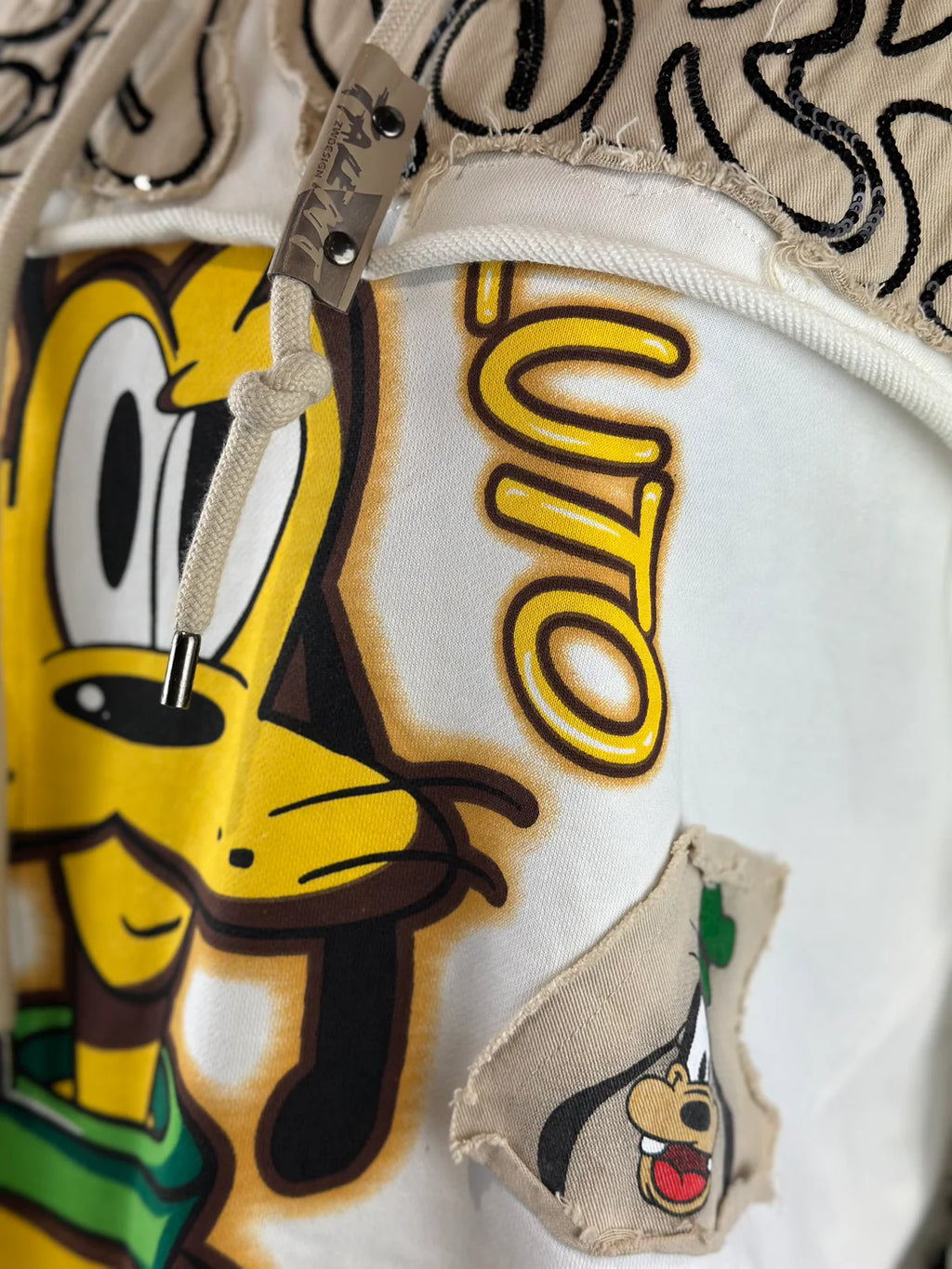 Pluto New York Hoodie in Weiß