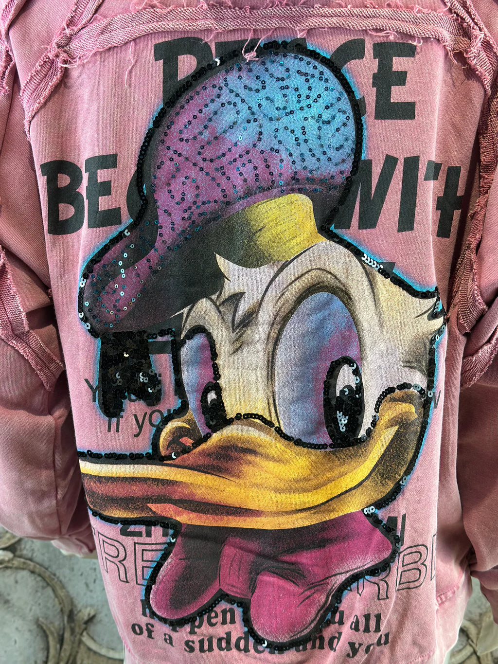 Donald Sweatjacke in Alt Rosa