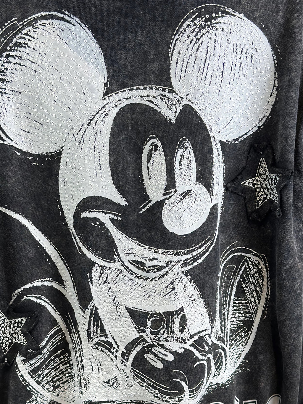 Mickey Sweatjacke Schwarz