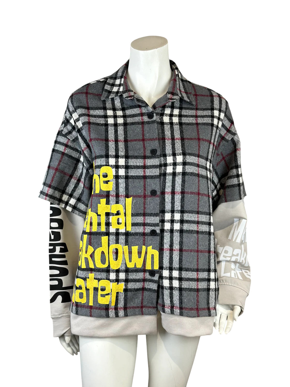 Spongebob Blusen Jacke in Grau