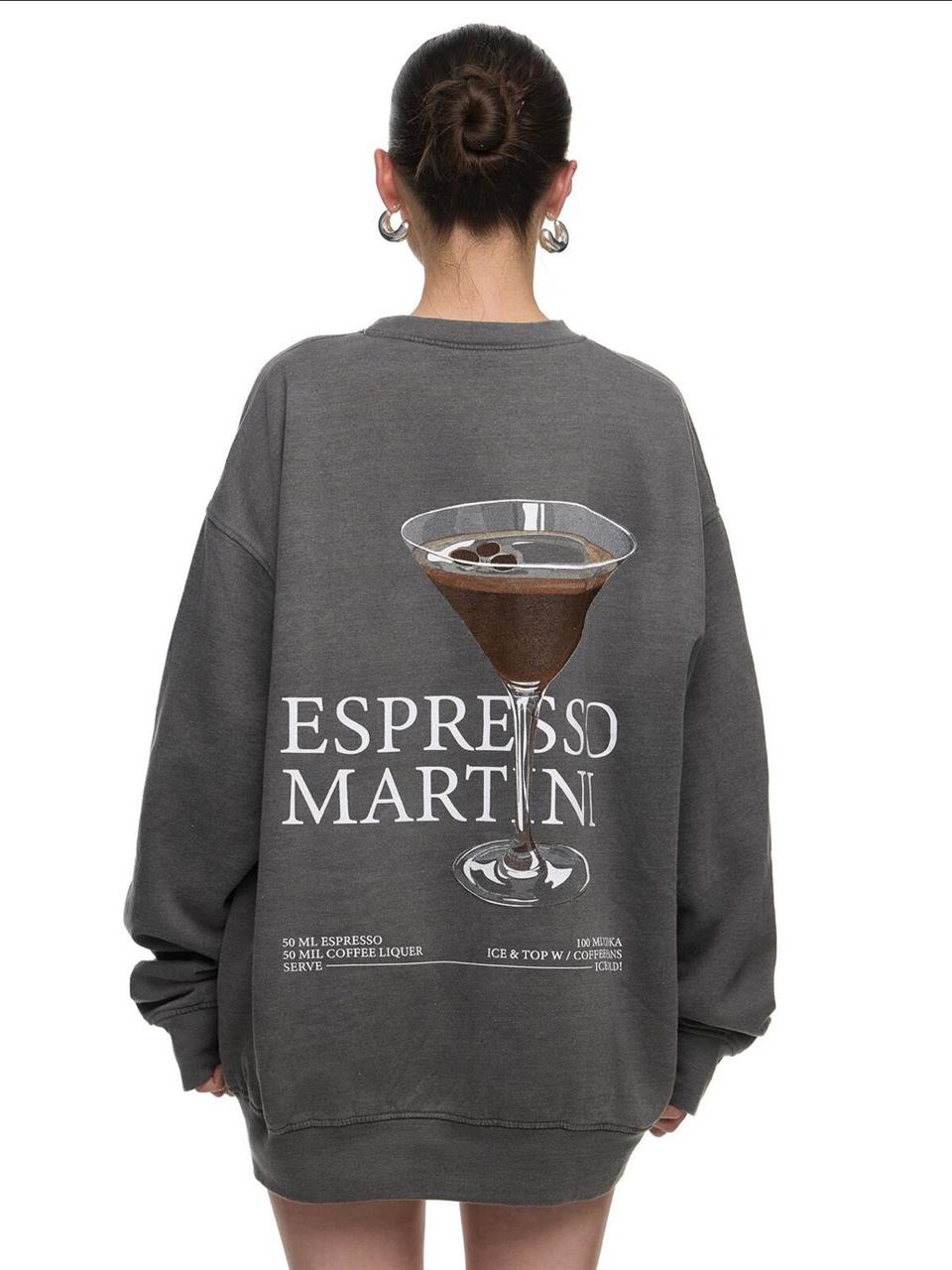 Oversize Pullover Espresso Martini
