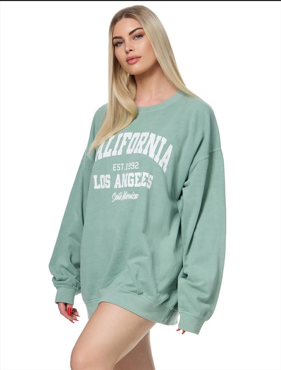 Oversize Pullover California Los Angeles