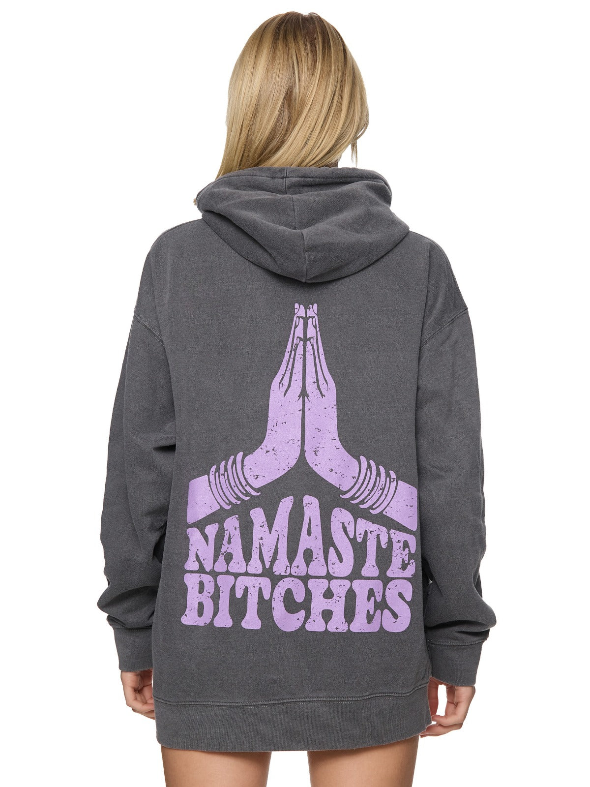Oversize Hoodie Namaste Bitches