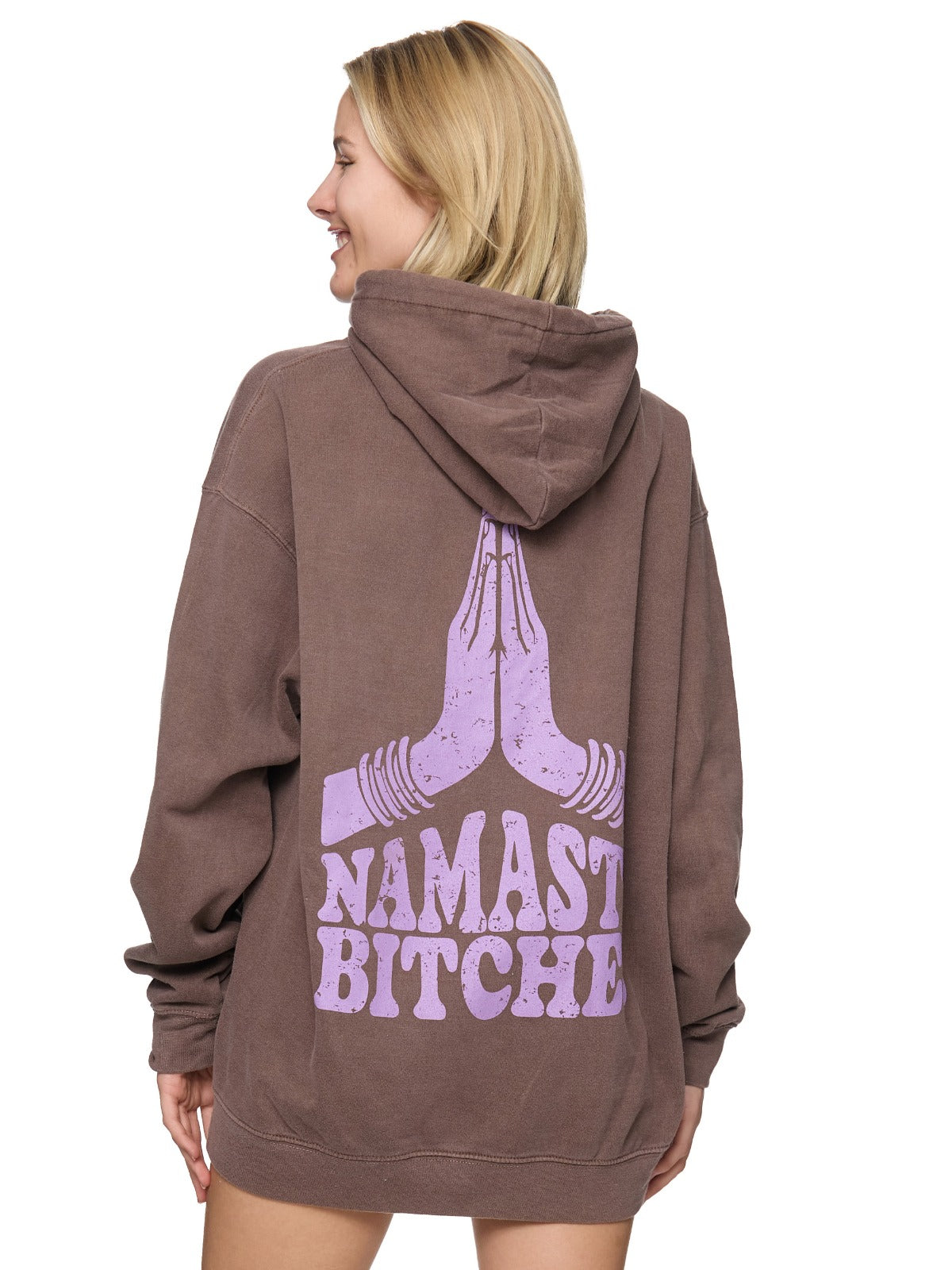 Oversize Hoodie Namaste Bitches