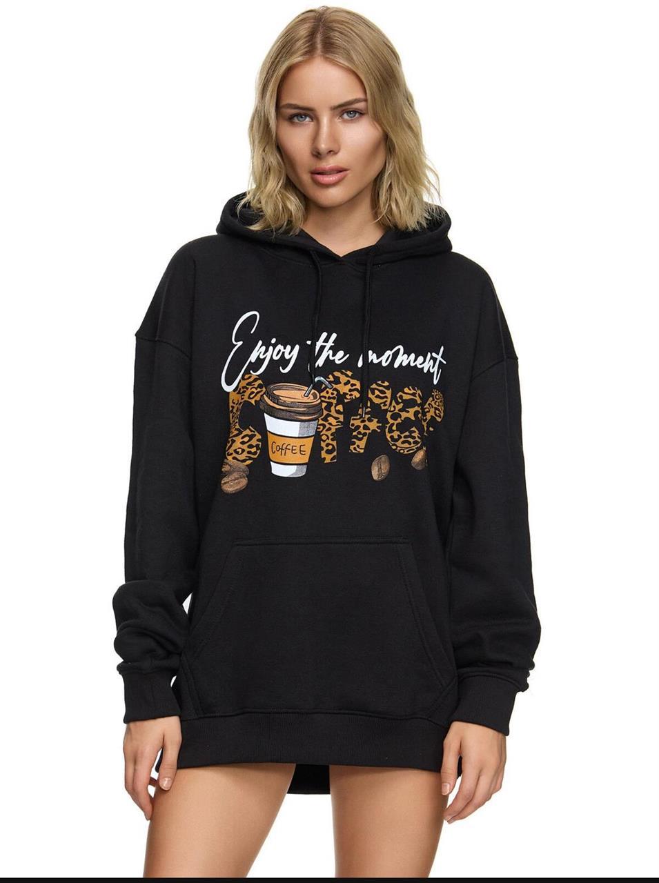 Oversize Hoodie Coffee