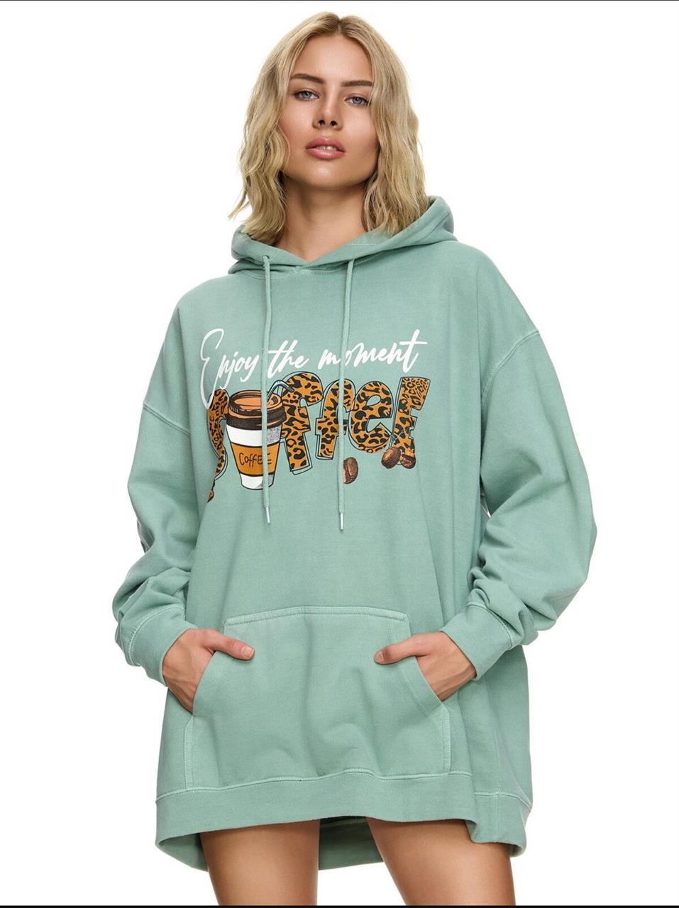 Oversize Hoodie Coffee