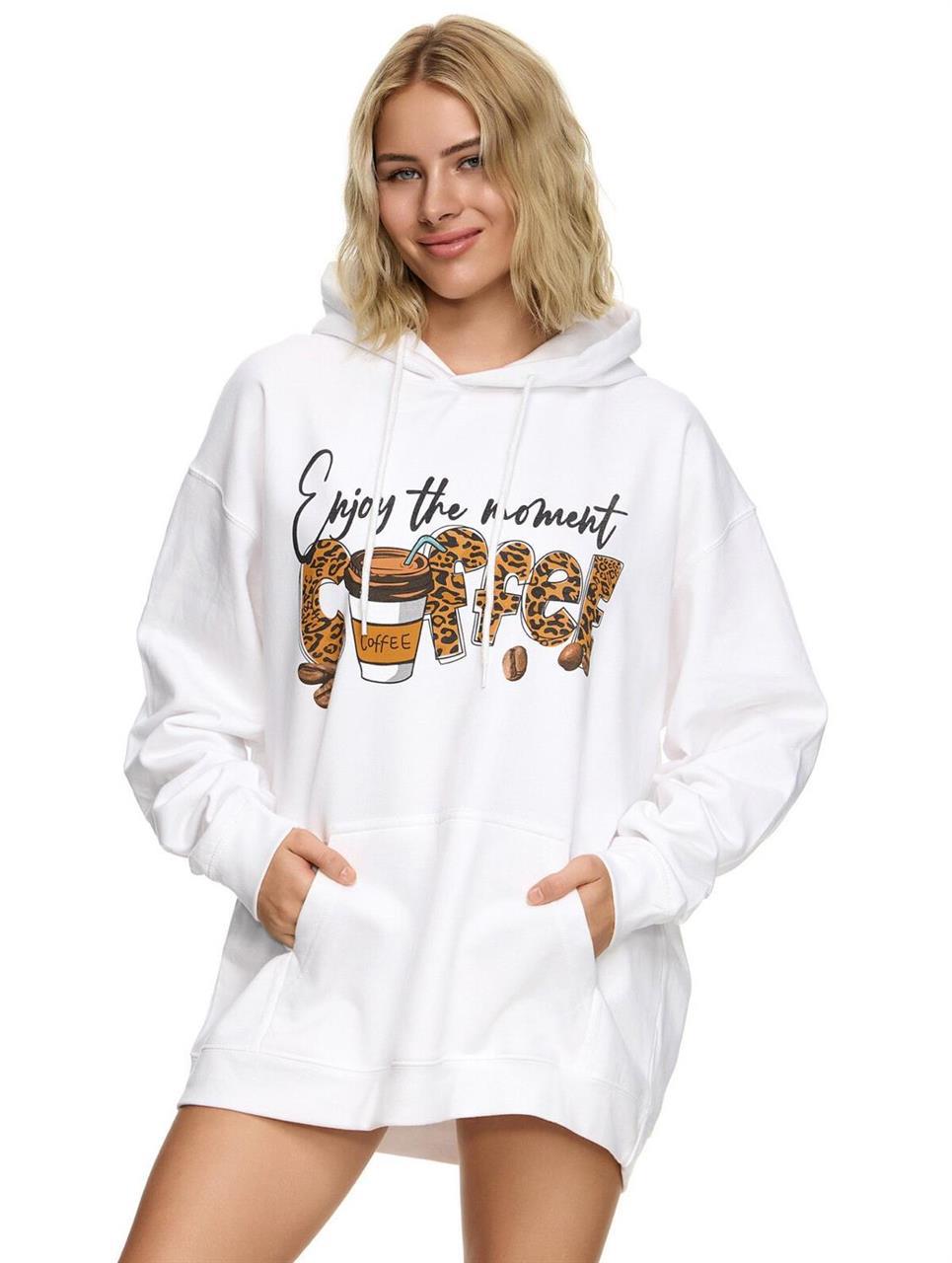 Oversize Hoodie Coffee