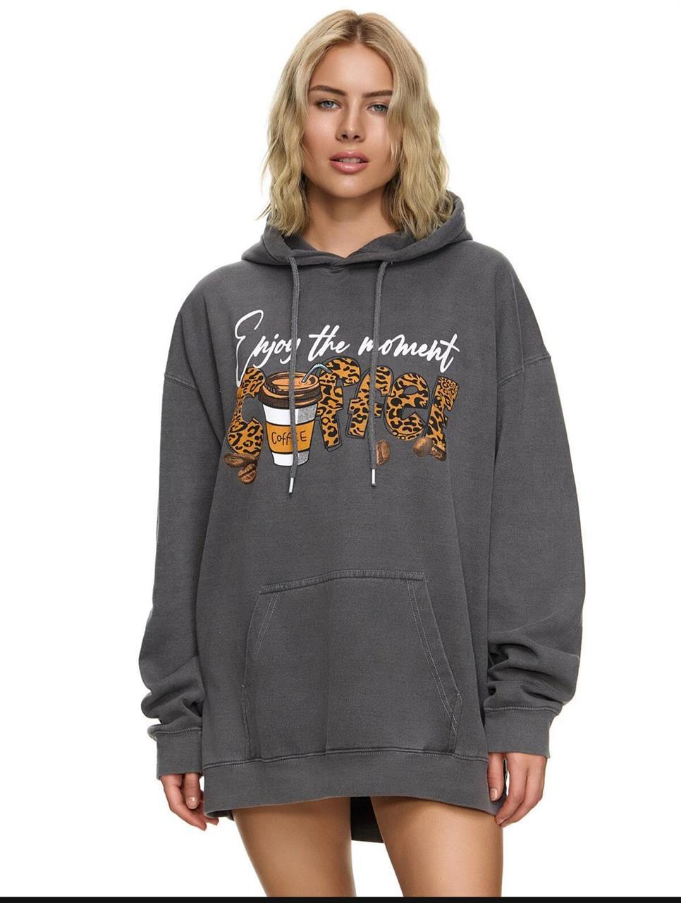 Oversize Hoodie Coffee