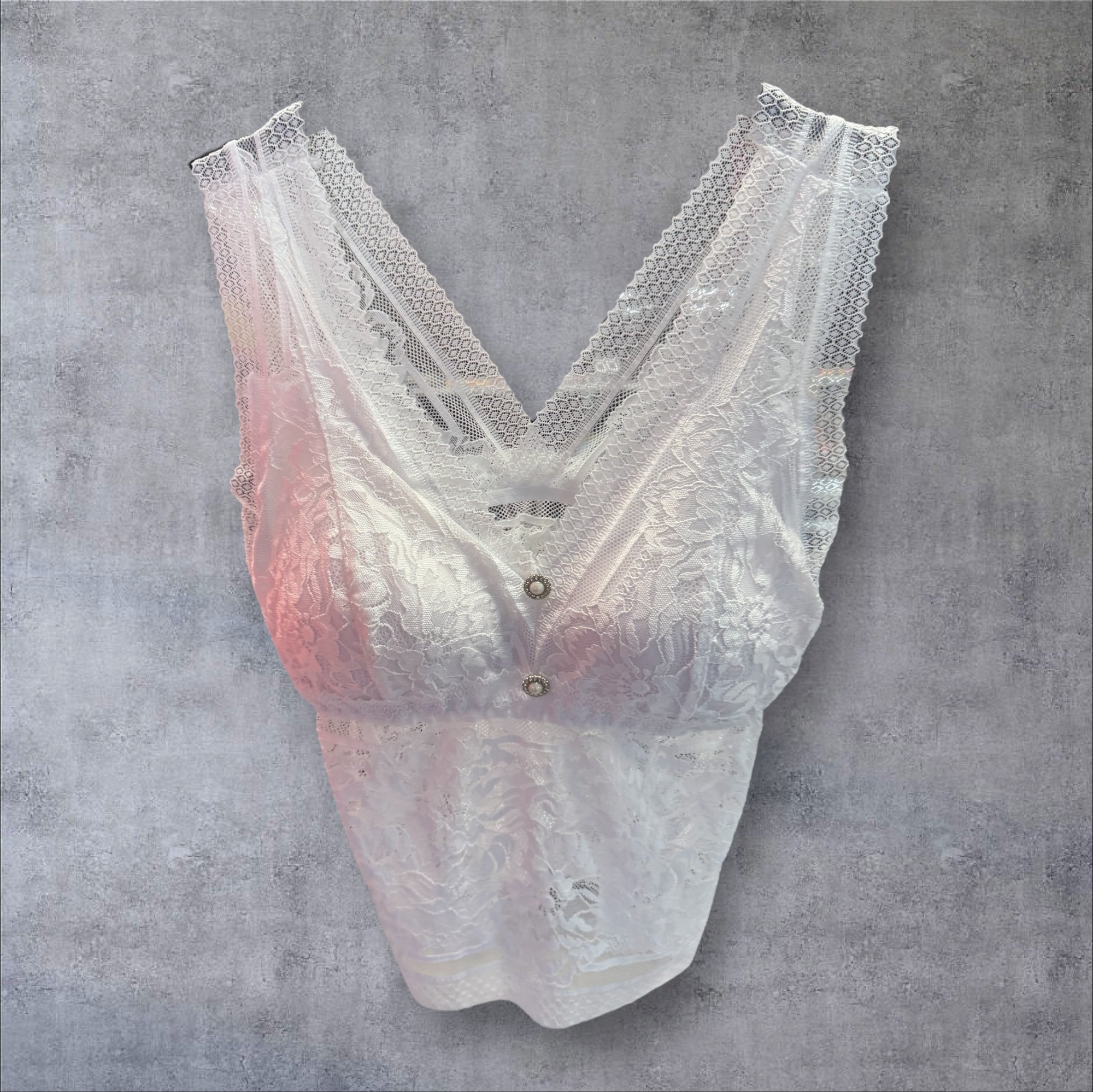 Bustier Spitzoberteil
