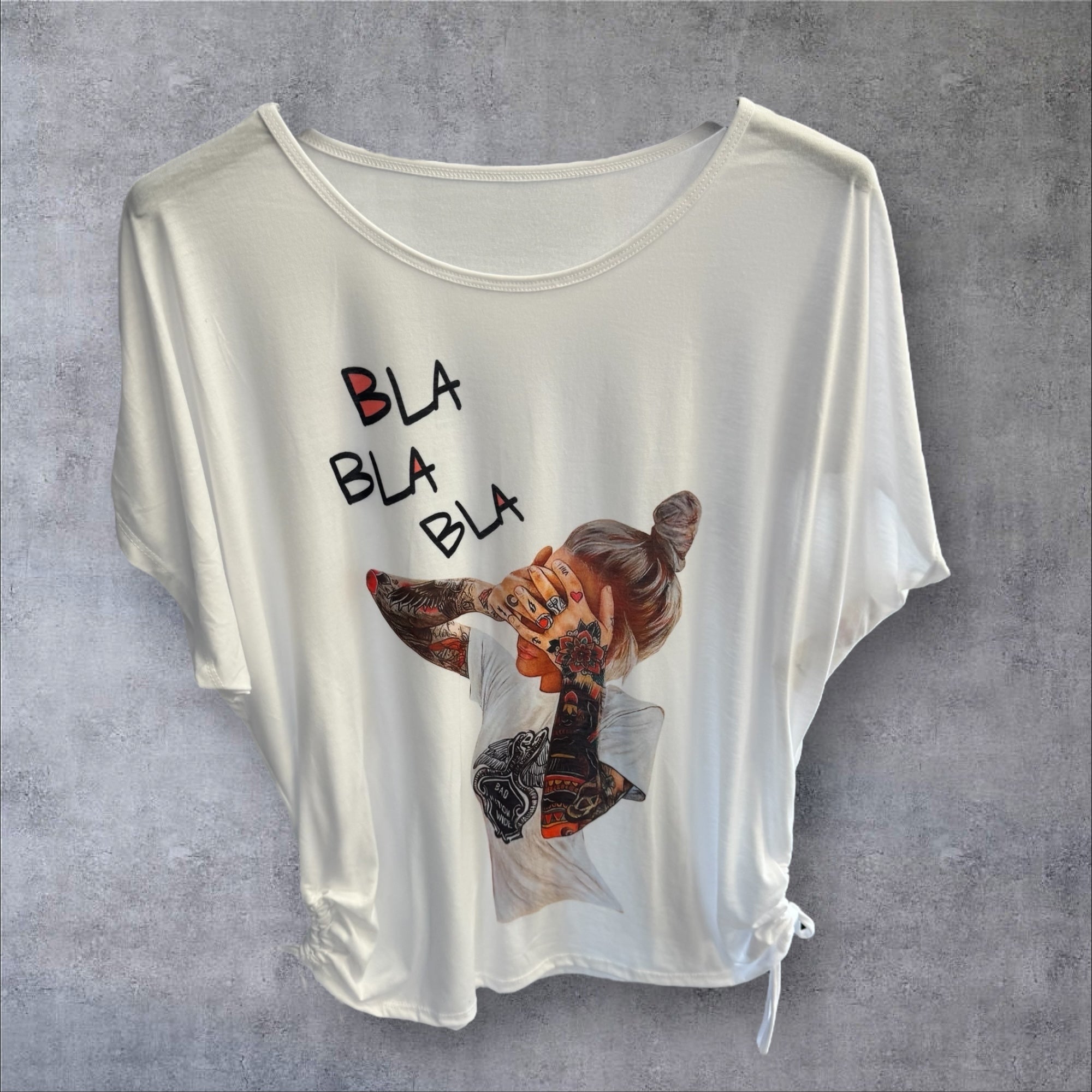 Oversize T-Shirt Bla Bla Bla