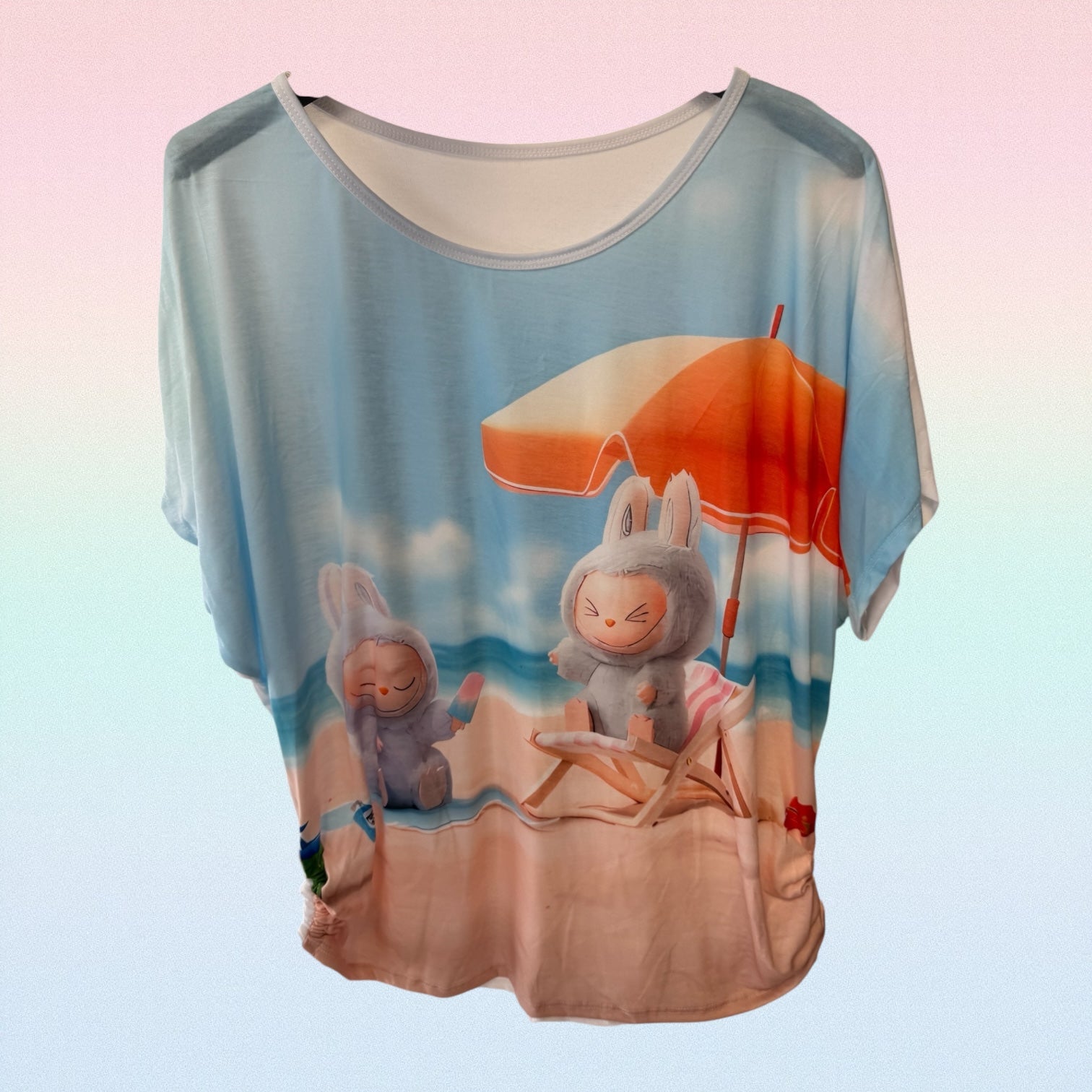 Oversize T-Shirt Labubu 4v
