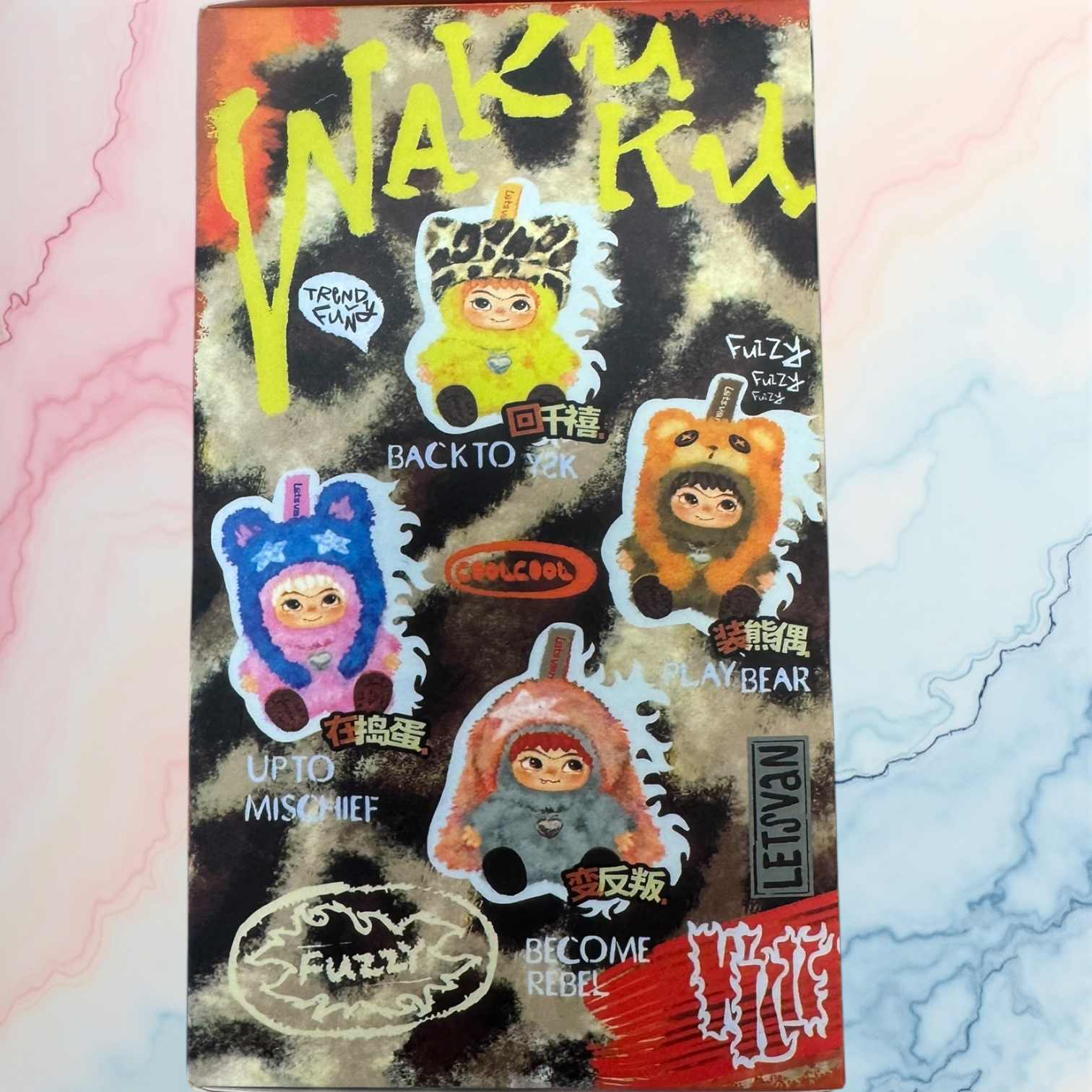 Letsvan Wakuku FUZZY TRENDY FUN PARTY
