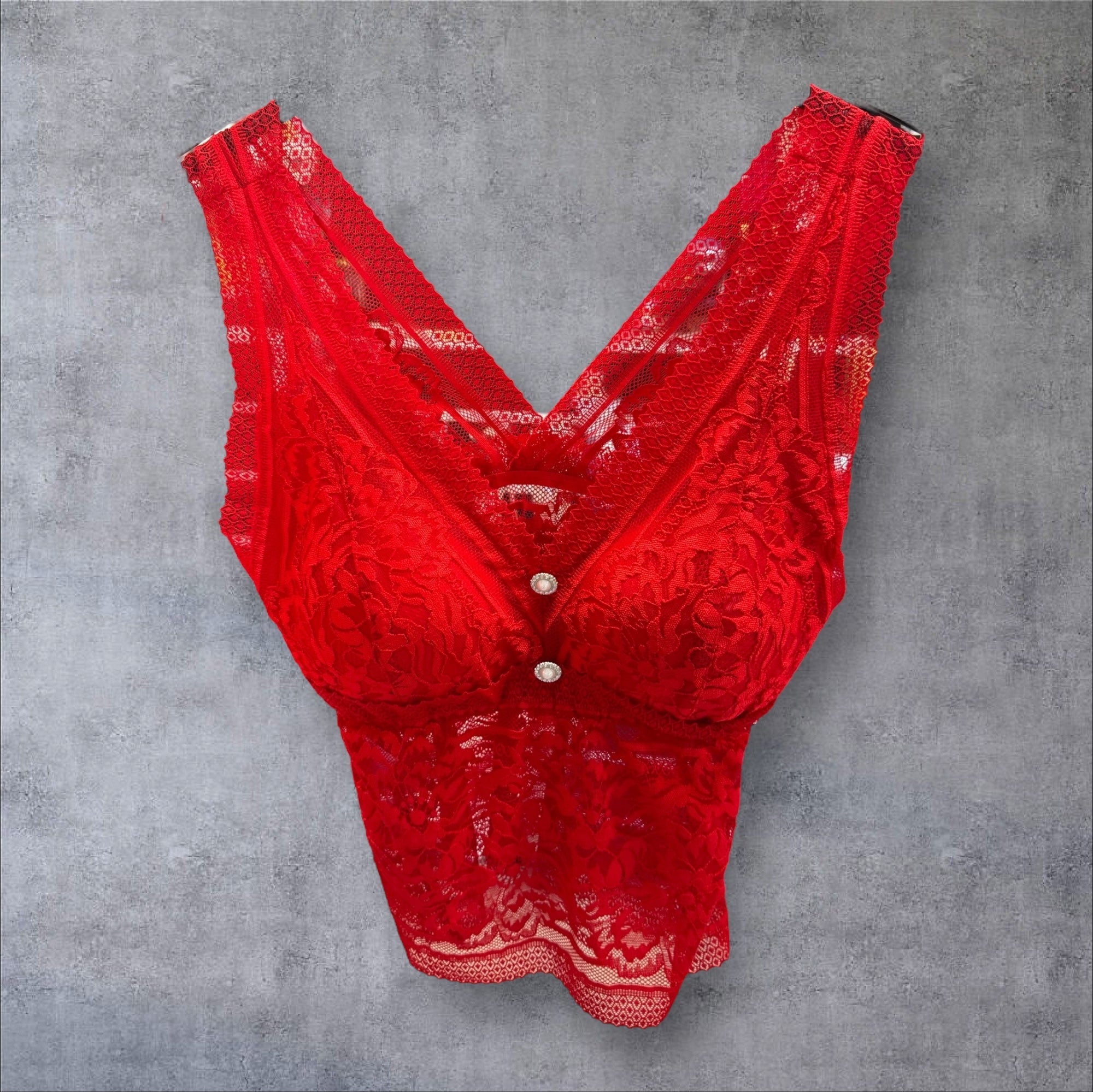 Bustier Spitzoberteil