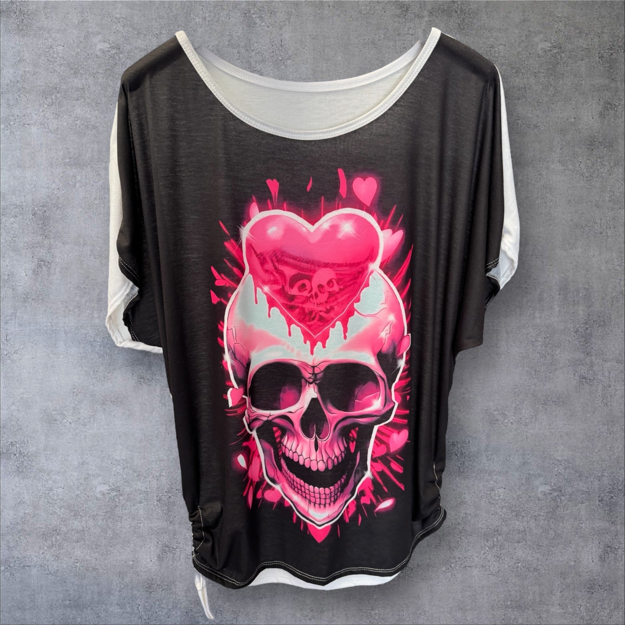 Oversize T-Shirt Skull
