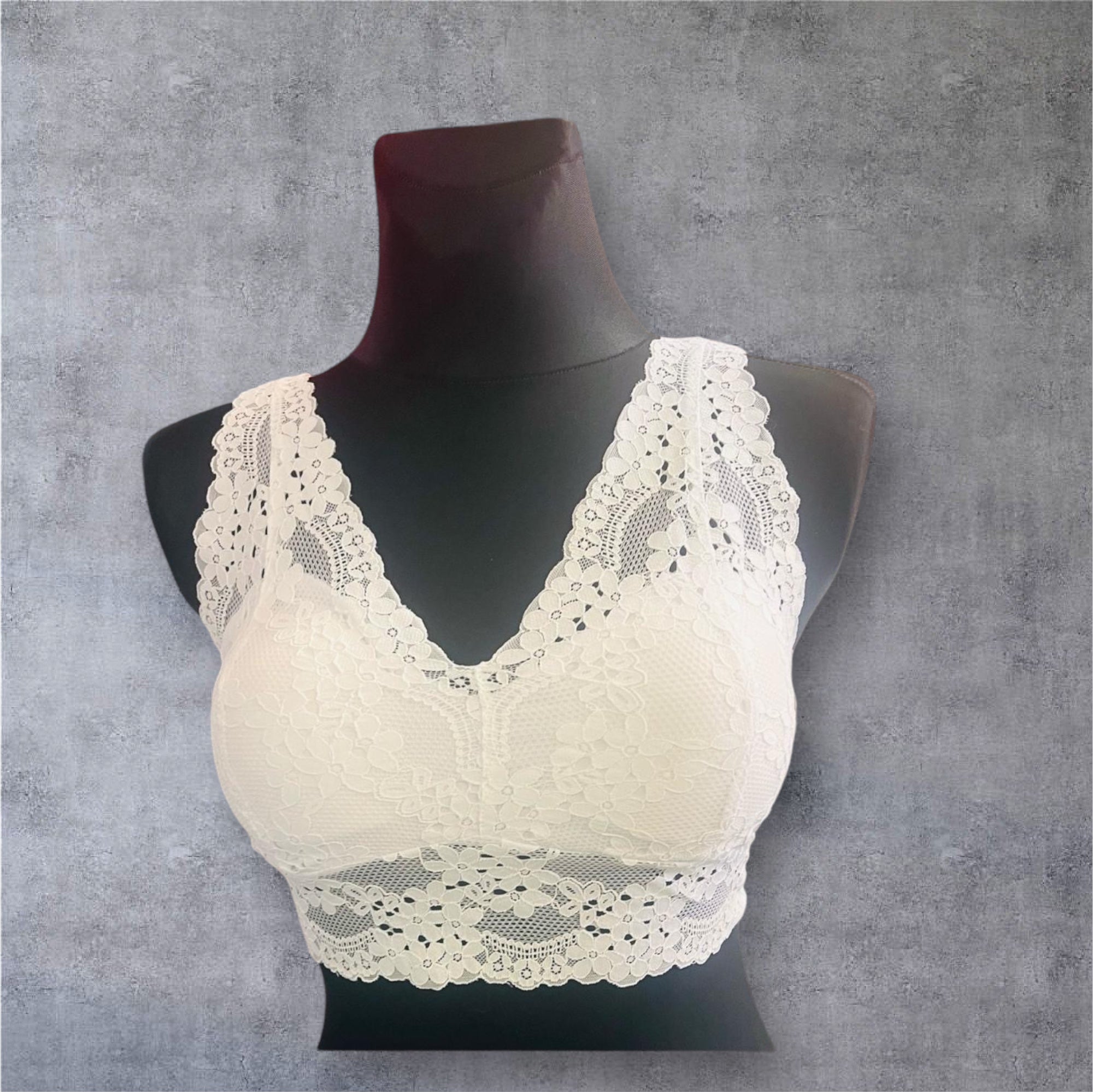 Bustier Spitzoberteil