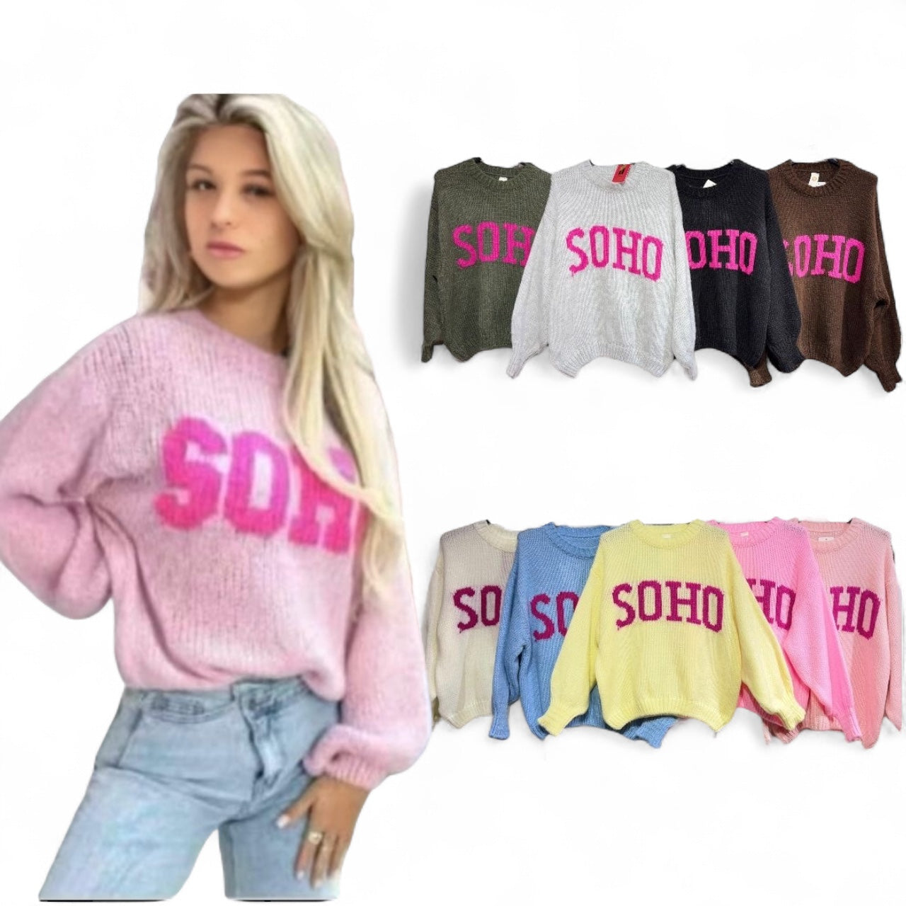 Soho Strick Pullover