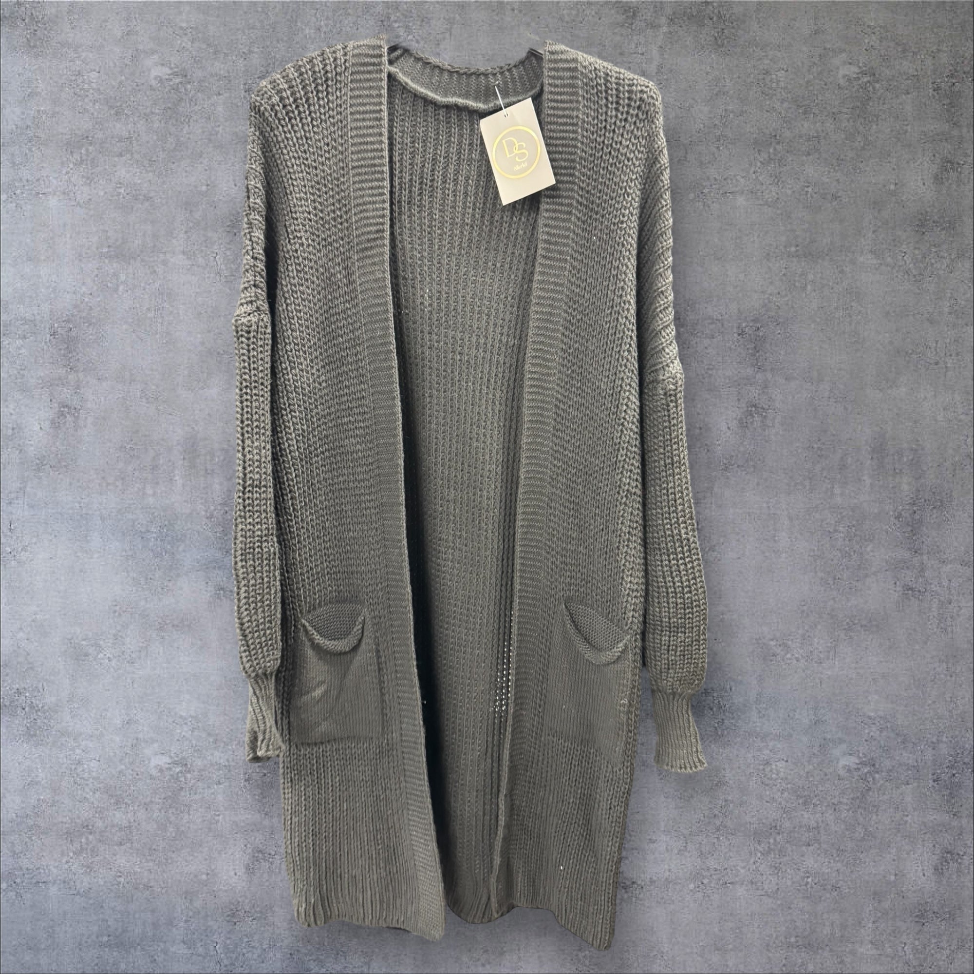 Strick-Cardigan mit Taschen  - versch. Farben