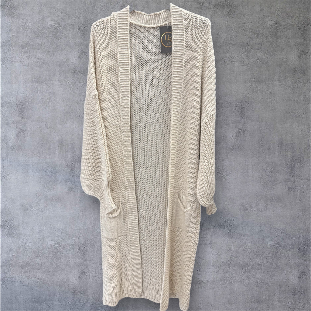 Strick-Cardigan mit Taschen  - versch. Farben