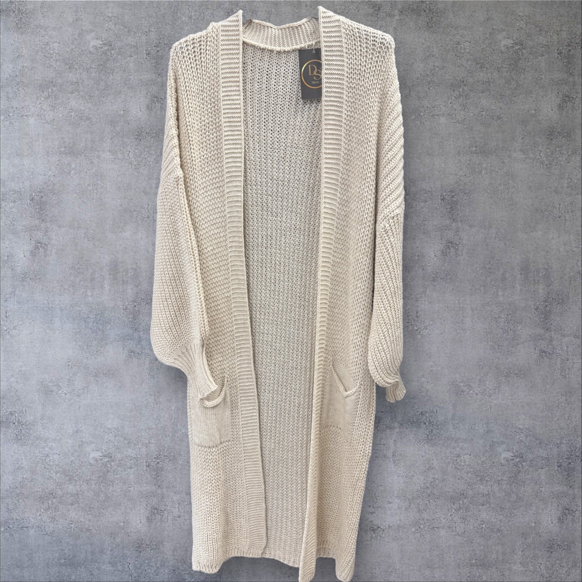 Strick-Cardigan mit Taschen  - versch. Farben