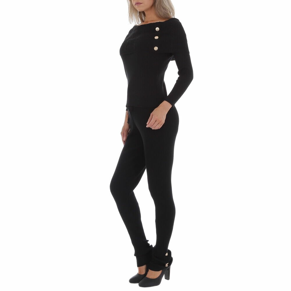 Damen Zweiteiler Schwarz