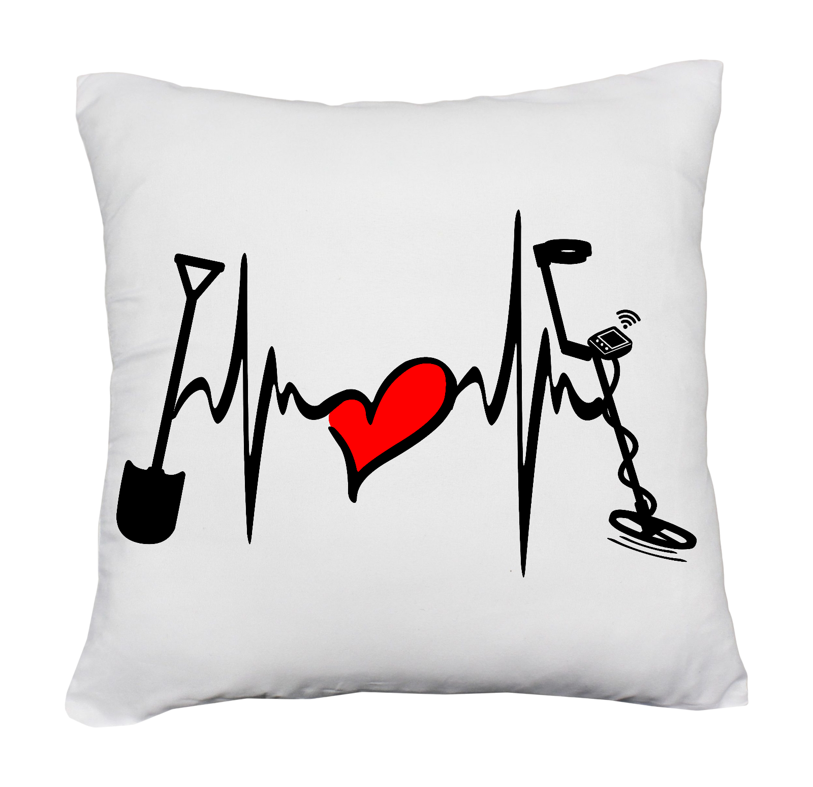 Sondelgänger Schatzsucher Kissen