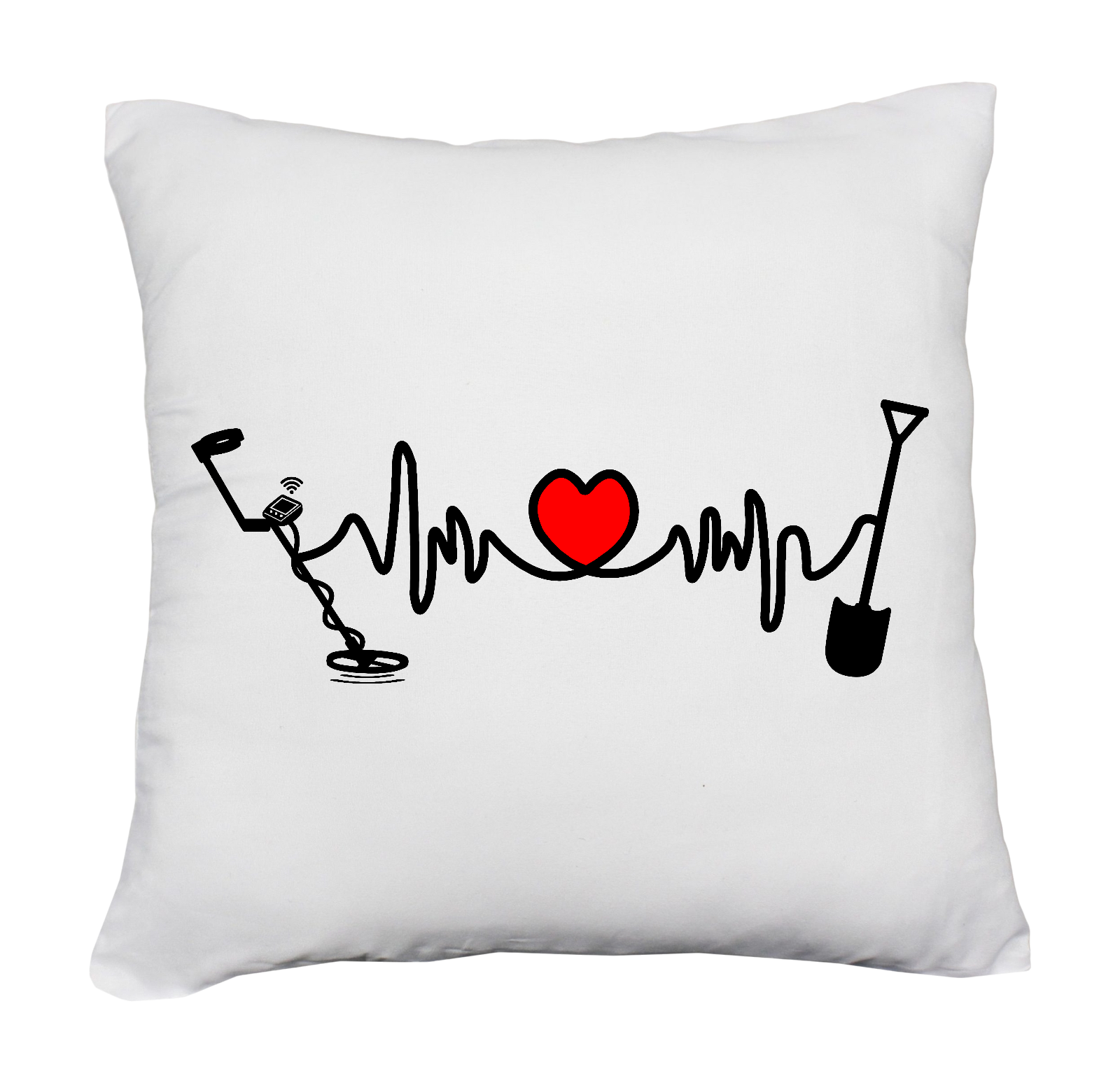 Sondelgänger Schatzsucher Kissen