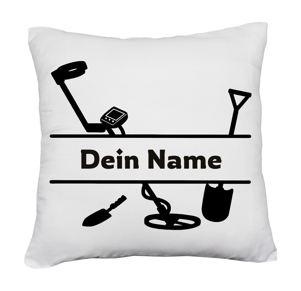 Sondelgänger Schatzsucher Kissen