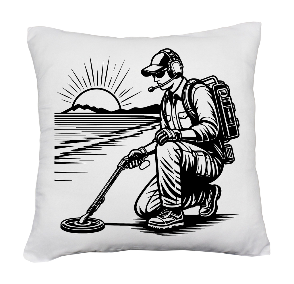 Sondelgänger Schatzsucher Kissen