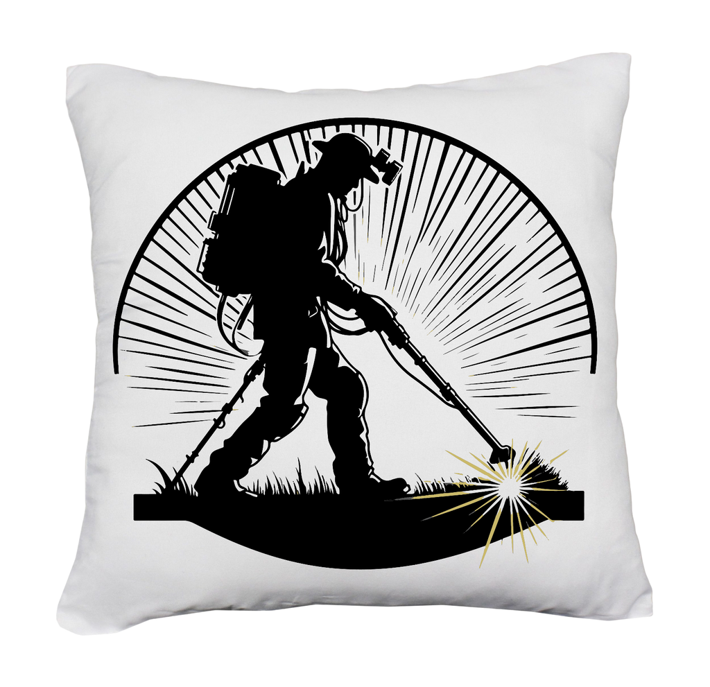 Sondelgänger Schatzsucher Kissen